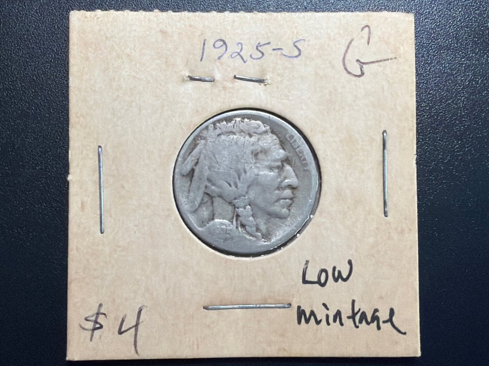 1925 S Buffalo Nickel