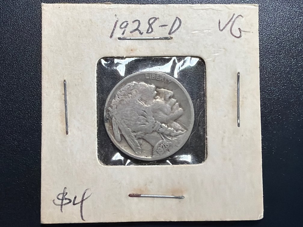 1928 D Buffalo Nickel