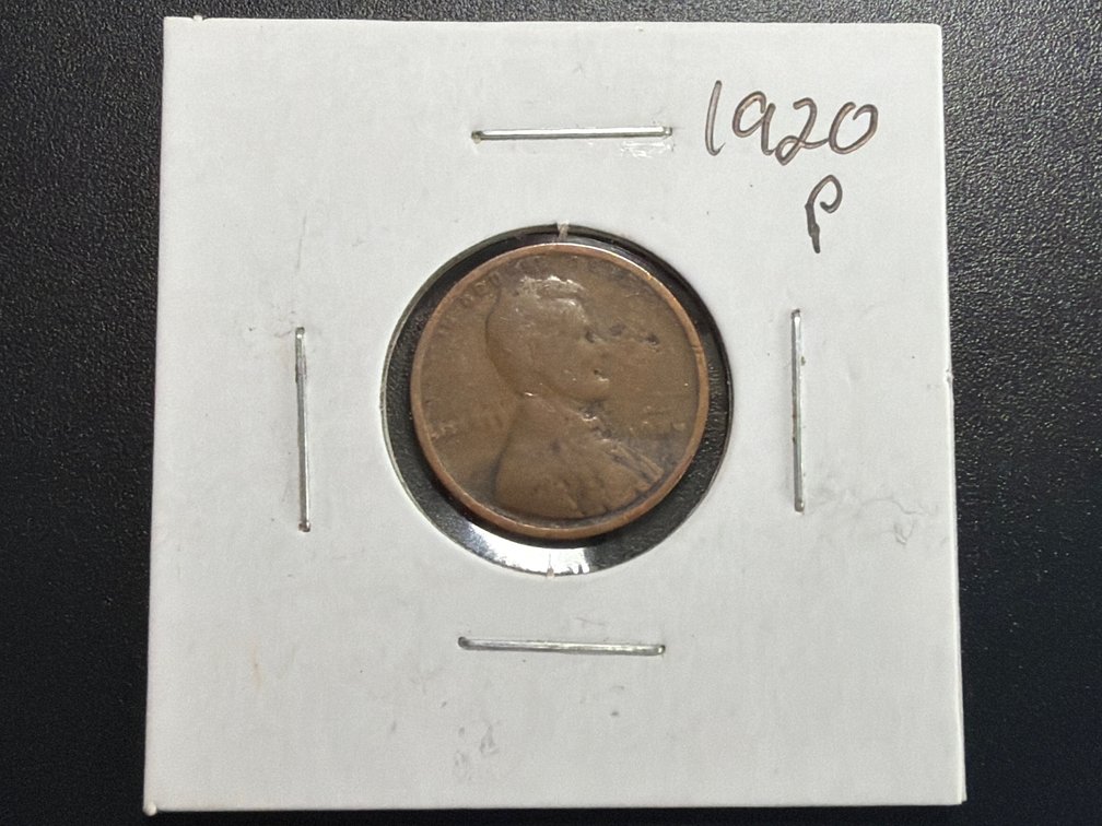 1920 P Wheat Cent
