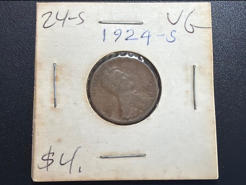 1924 S Wheat Cent