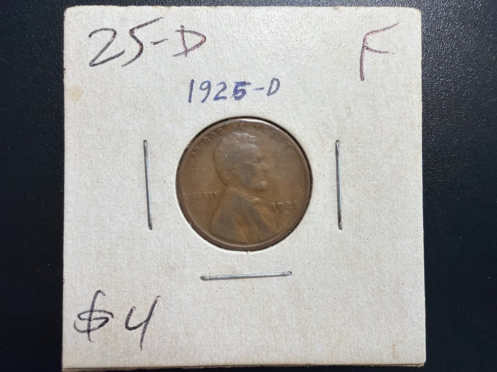 1925 D Wheat Cent