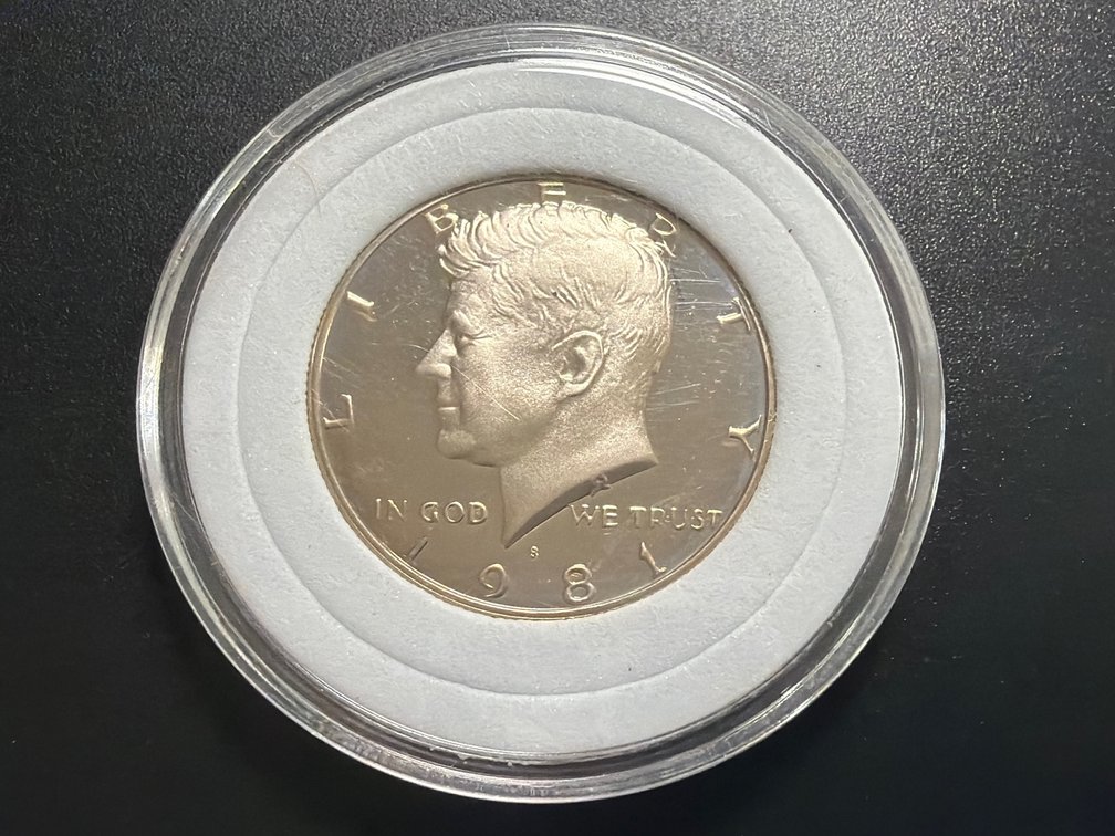 1981 S Proof Kennedy Half Dollar