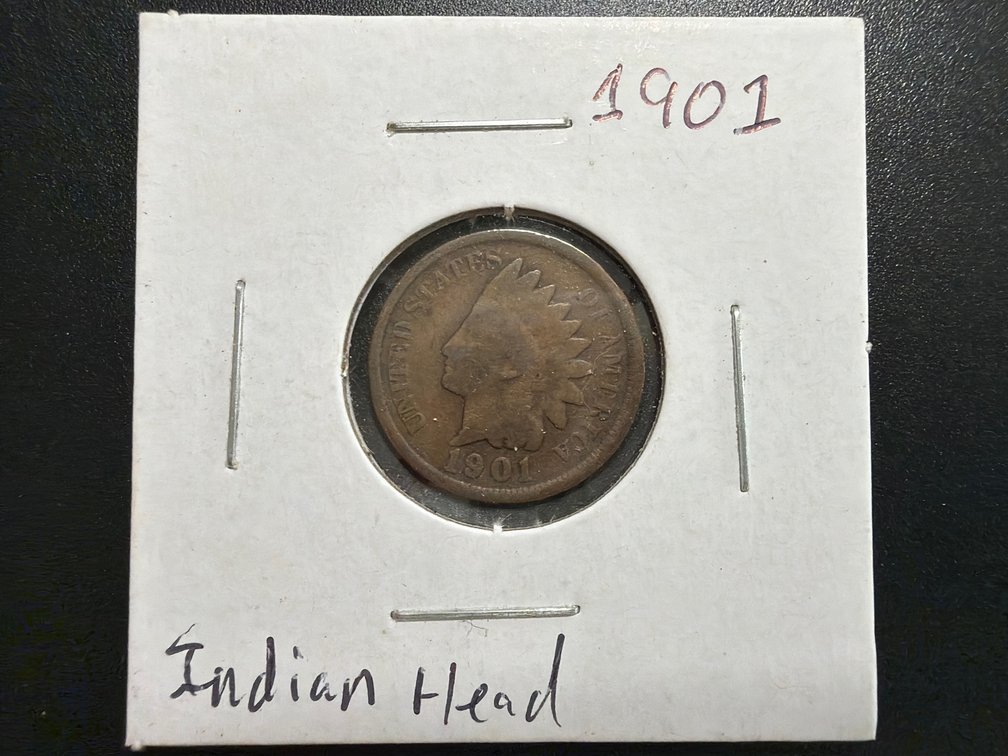 1901 Indian Head Cent
