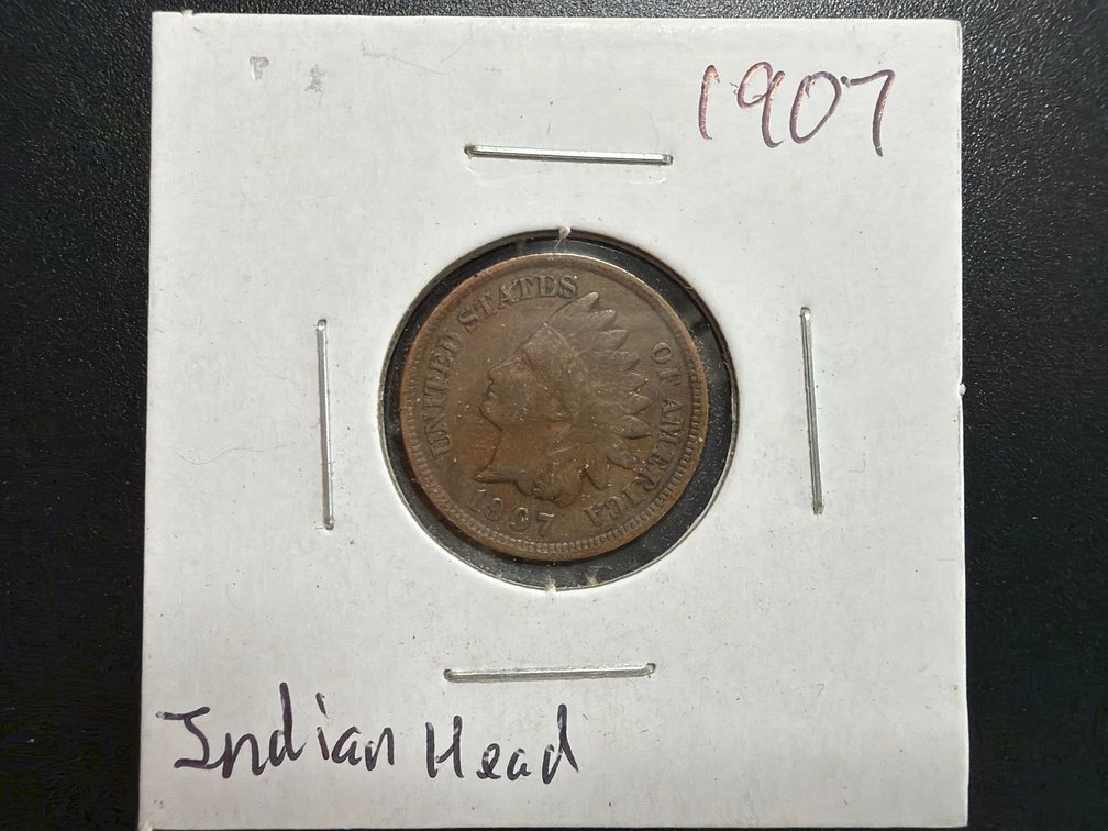 1907 Indian Head Cent