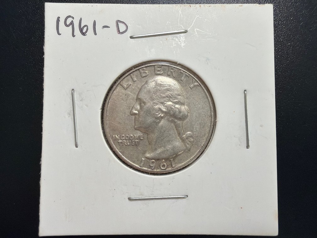 1961 D Silver Quarter