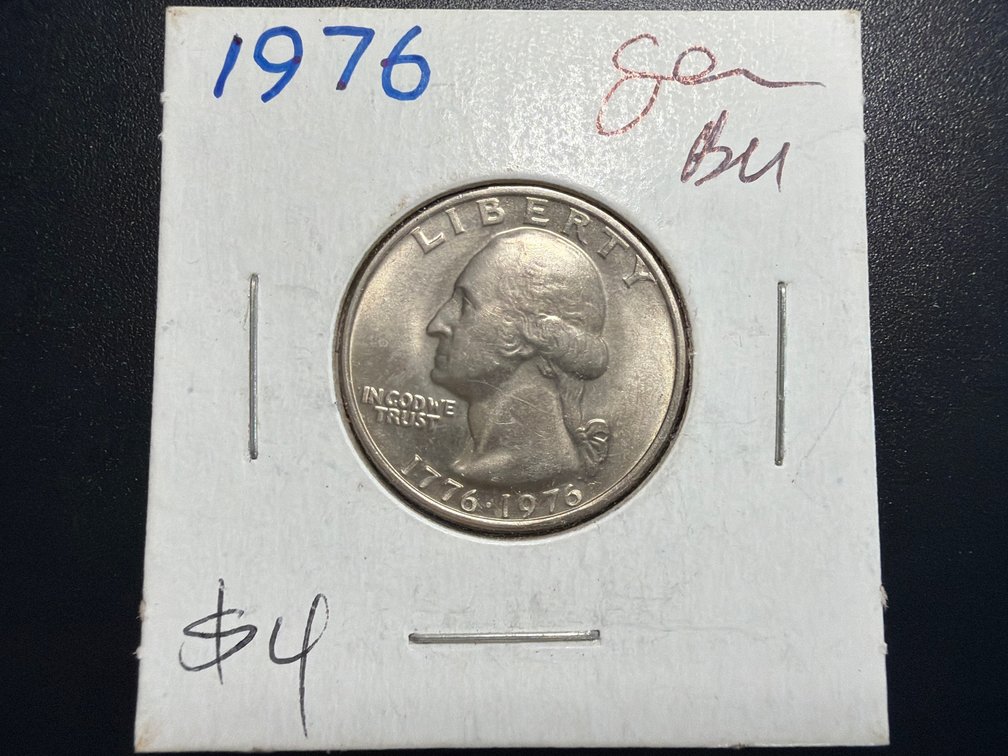 1976 P Drummer Boy Bicentennial Washington Quarter