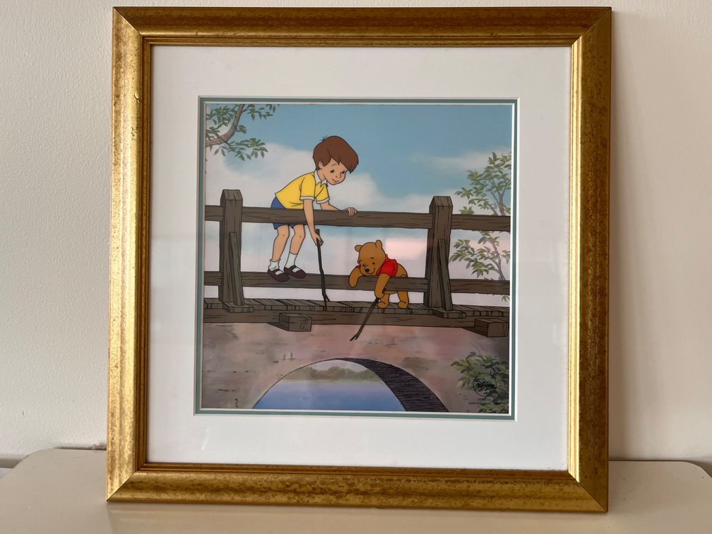 Framed Disney Sericel "Summer.Games"