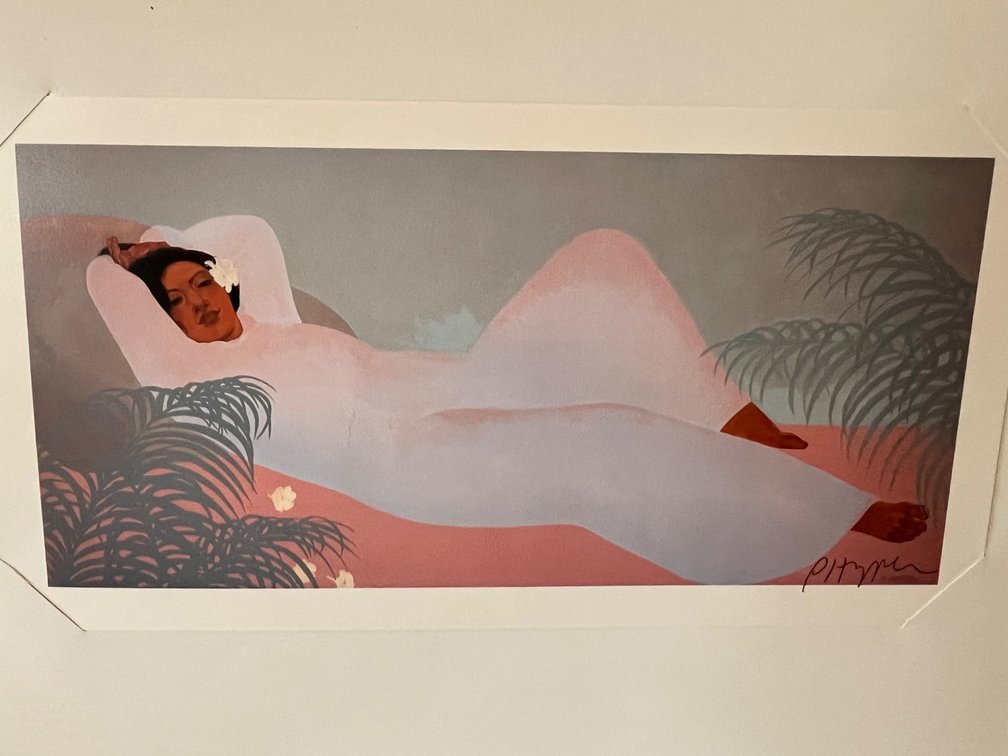 Pegge Hopper Print #1, Hawaiian Airlines.Collaboration