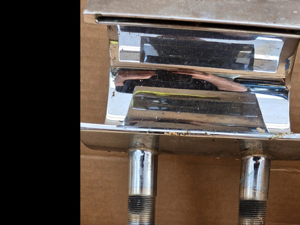 Waterfall faucet w/hardware 7" wide