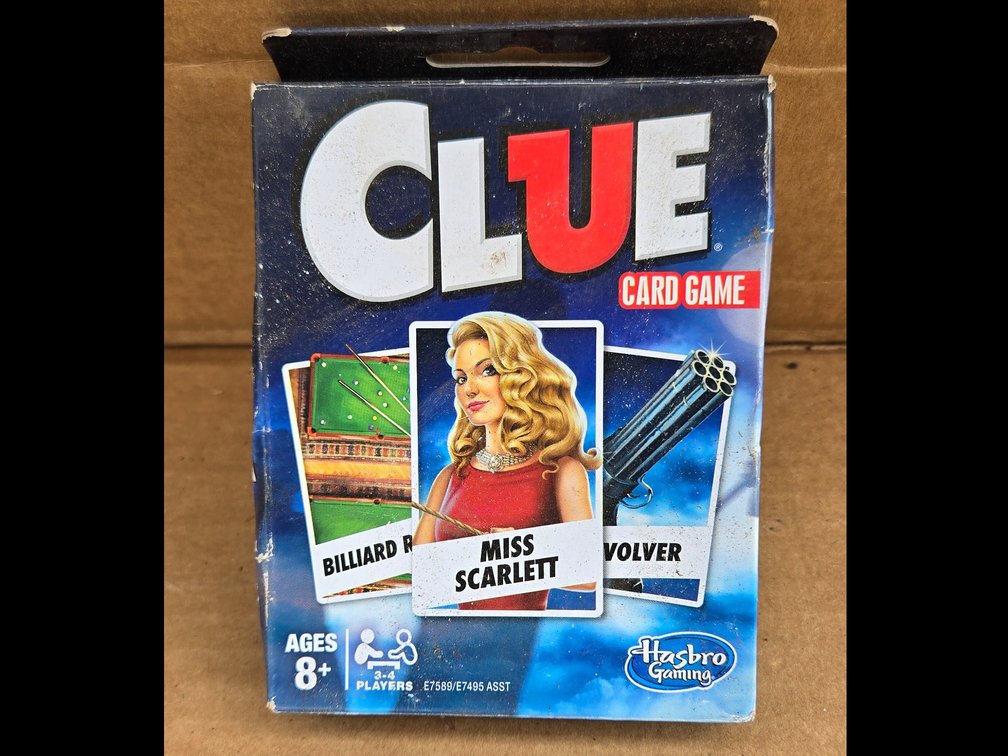 CLUE CARD SET