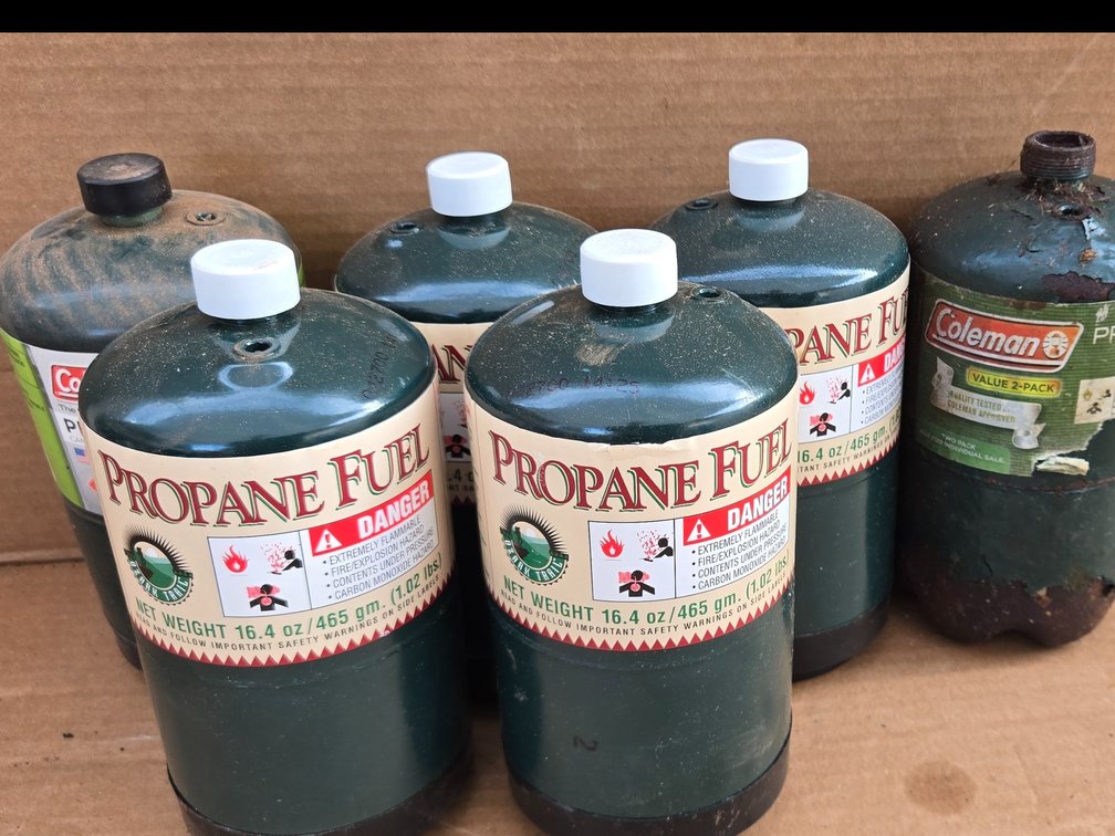 Propane full bottles 6ea