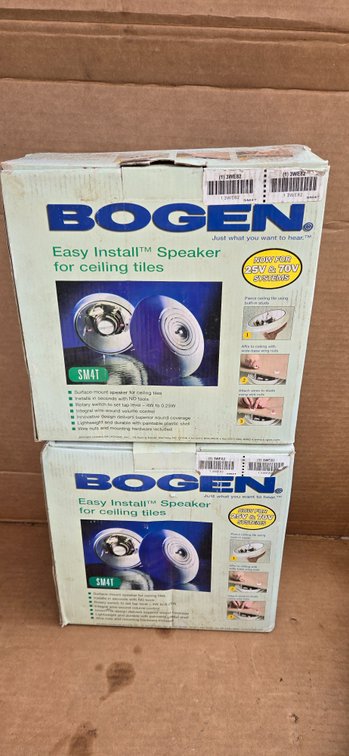 Ceiling speakers New