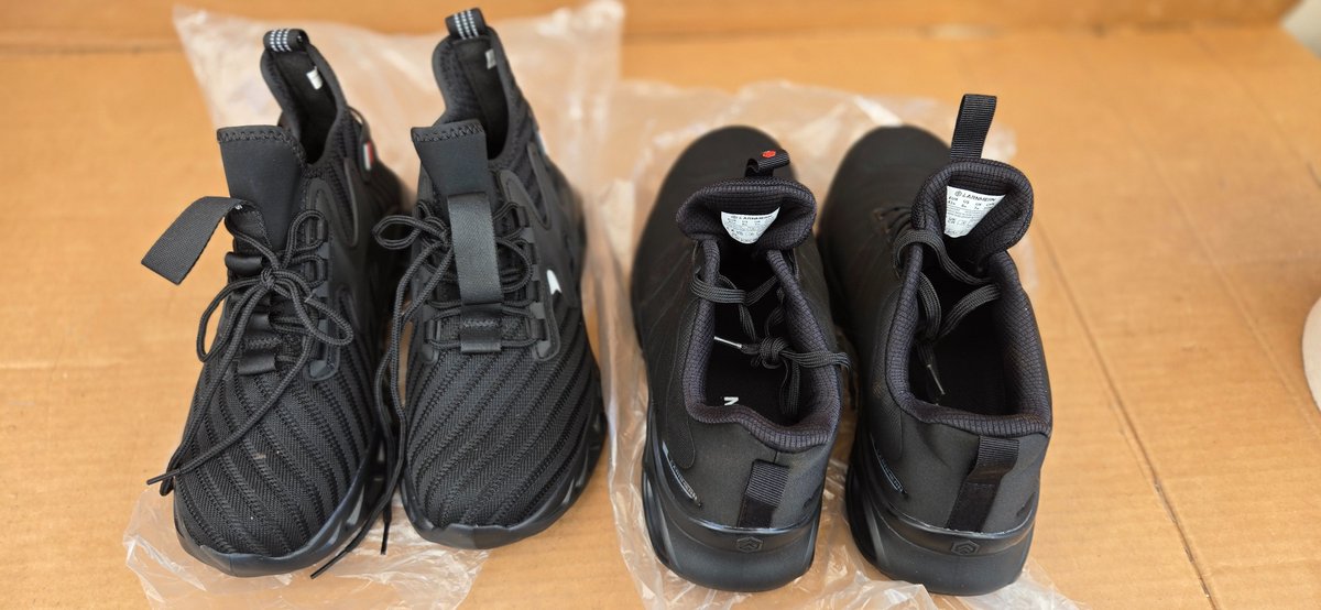 Steel toe shoes 2 pair 