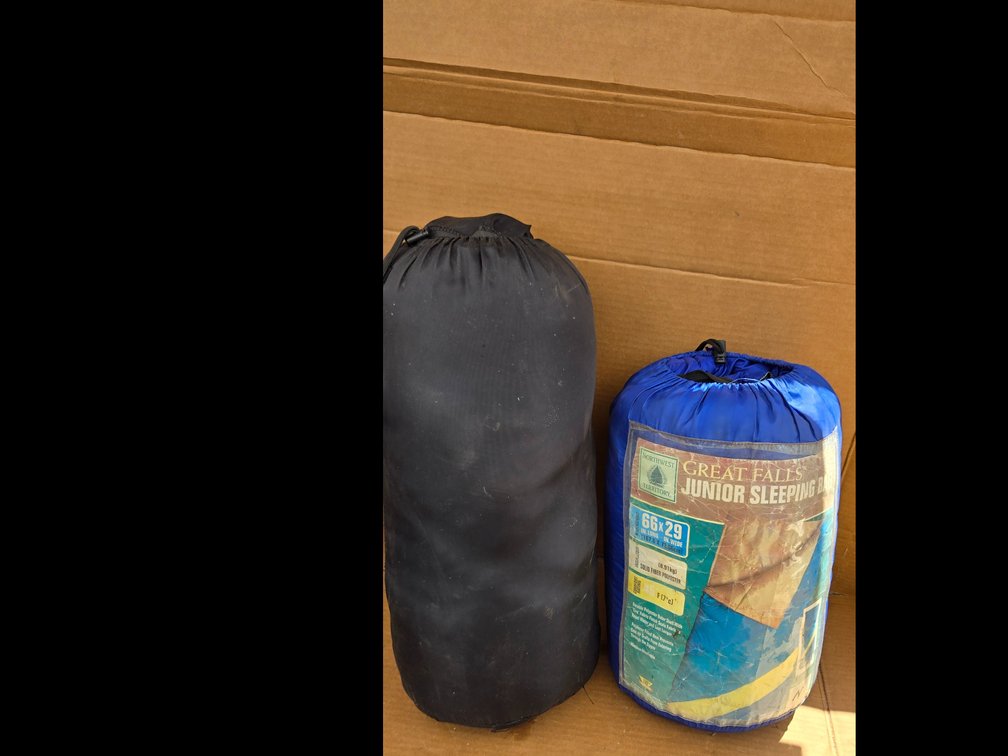 TWO SLEEPING BAGS