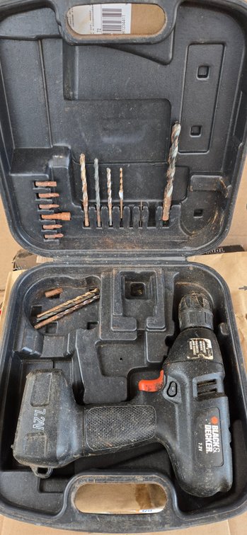 Coleman drill 7.2 vt n case