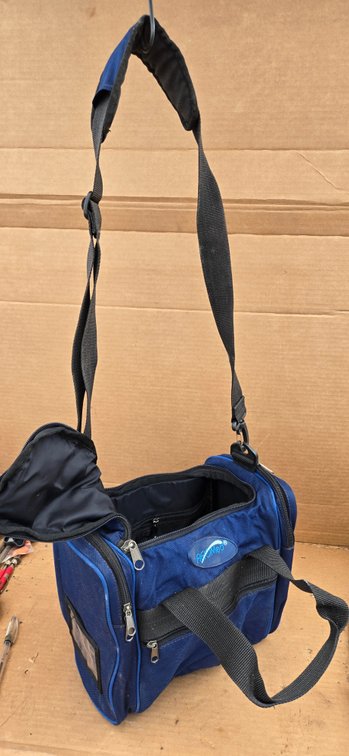 Case w/lots of pockets for equipment