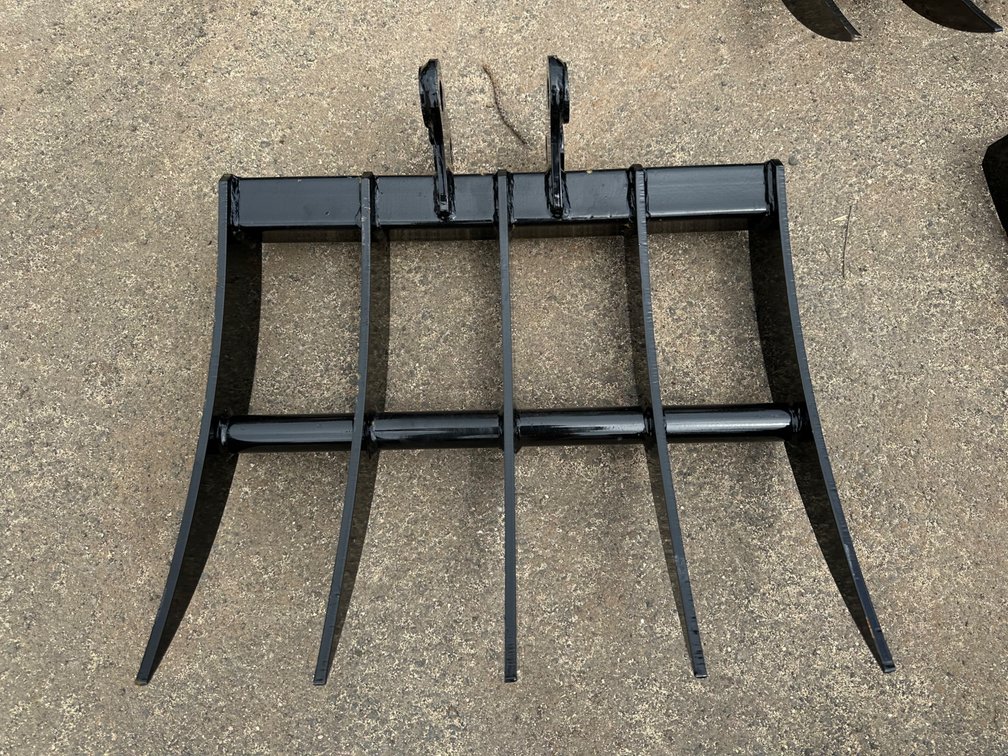 Mini Excavator Grapple Rake Attachment