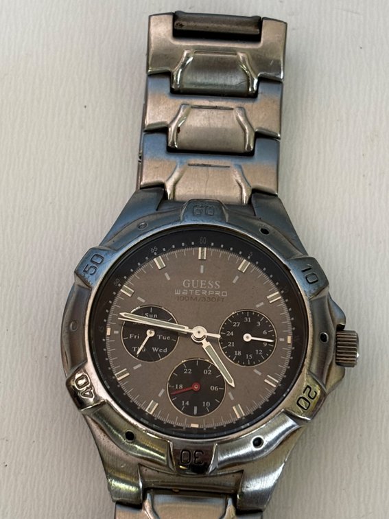 Guess Waterpro Stainless Steel Watch