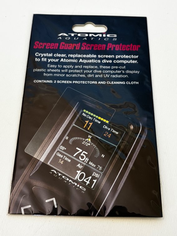 Atomic Aquatics Screen Protector for Dive Computers