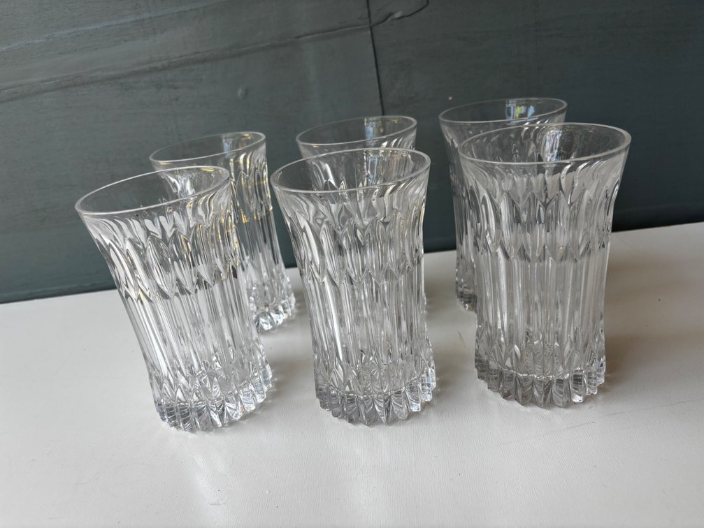 Fostoria Crystal Monarch High Ball Glass Set 