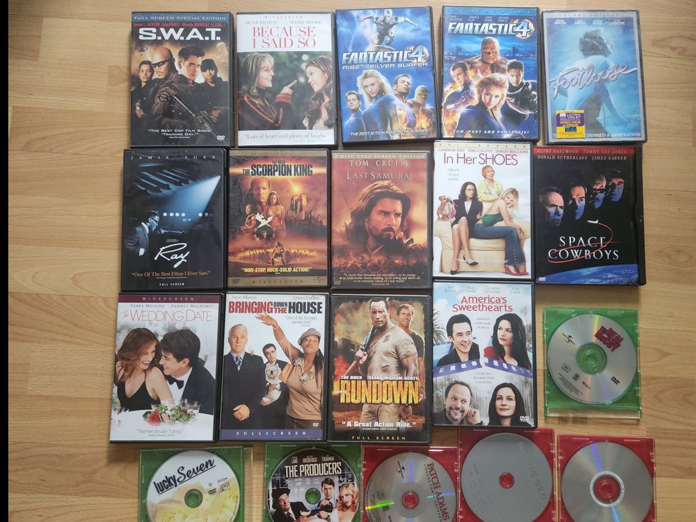 Lot of 20 DVDs