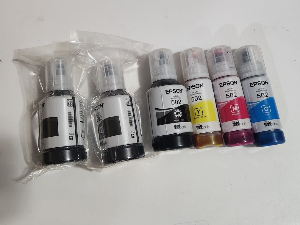Epson 502 Printer Ink 6 bottles