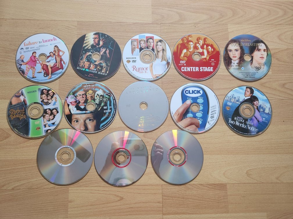 Lot of 13 loose DVDs