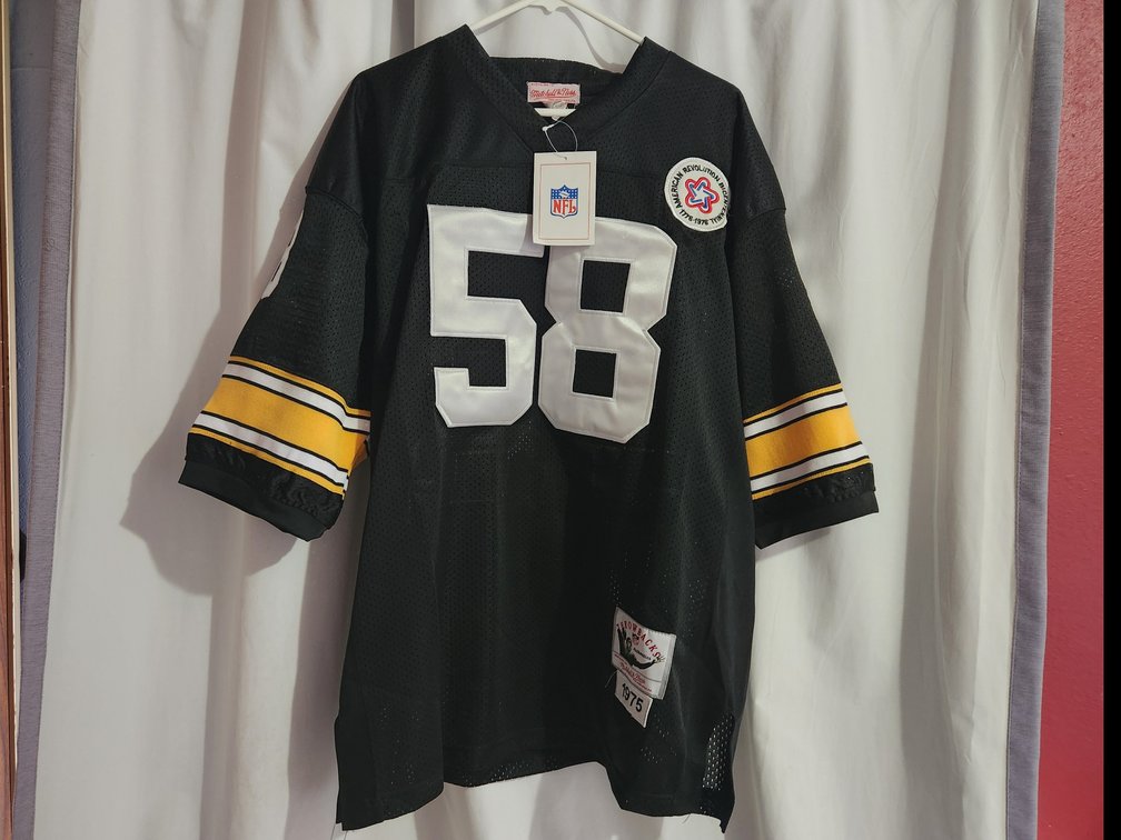 #58 Jack Lambert Steeler Jersey
