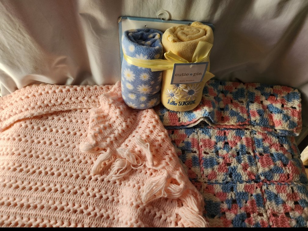4 Baby Blankets