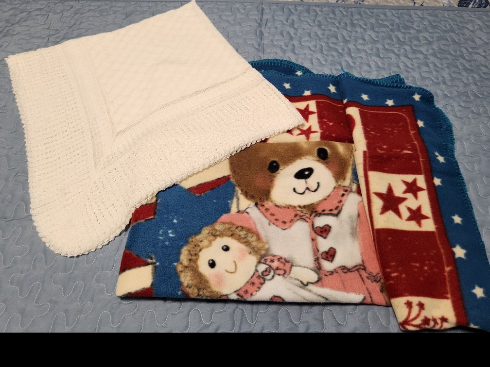 Christening and Patriotic Baby Blankets
