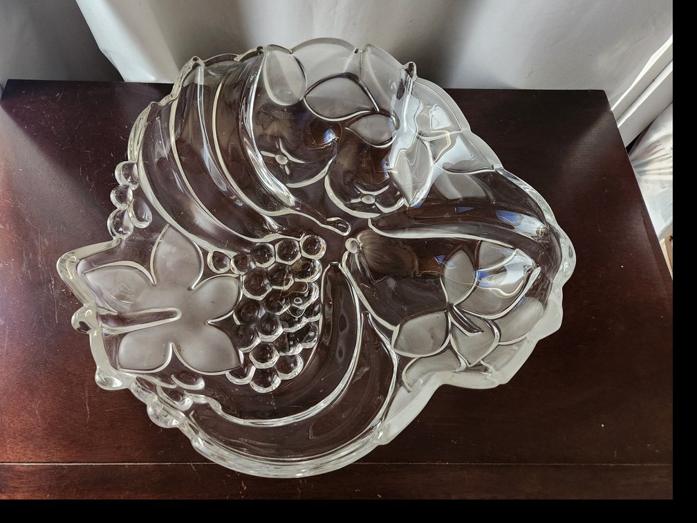 Glass Fruit Bowl