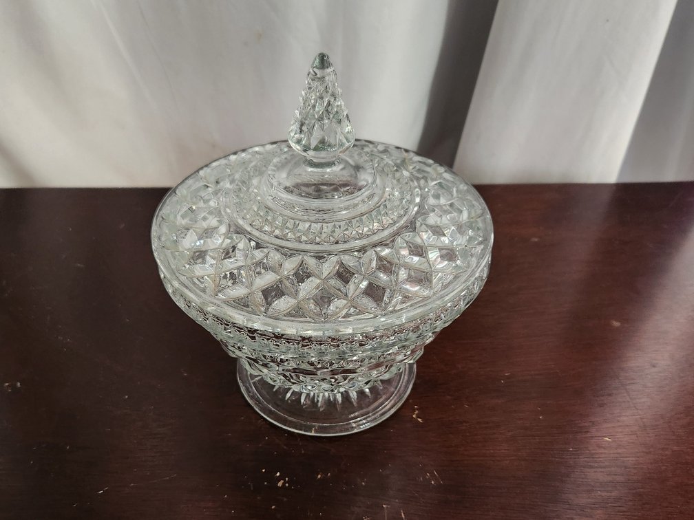 Anchor Hocking Candy Dish w/ Lid