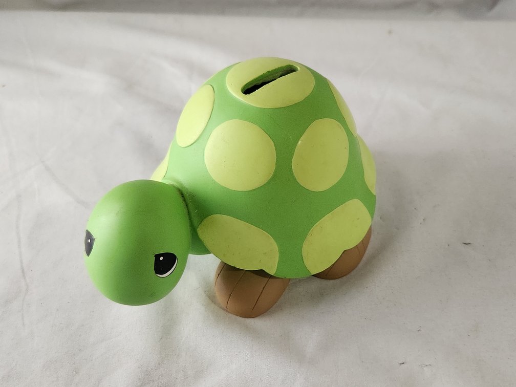 Ceramic Turtle Bank
