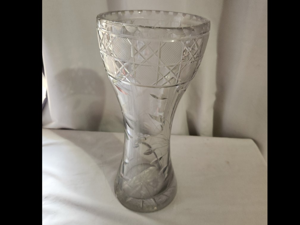 Heavy Crystal Vase