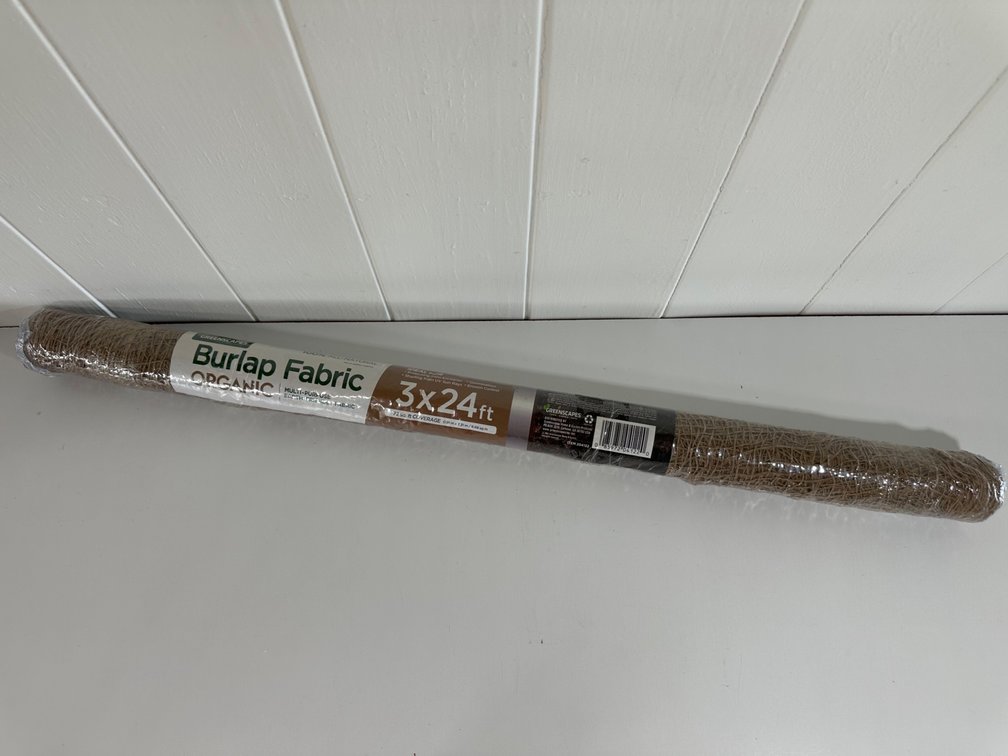 New - Roll of Burlap Fabric – 3ft x 24ft