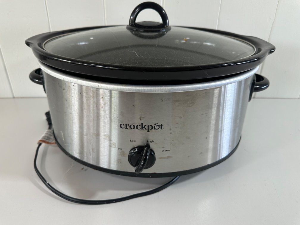 Crock-Pot Slow Cooker – Stainless Steel