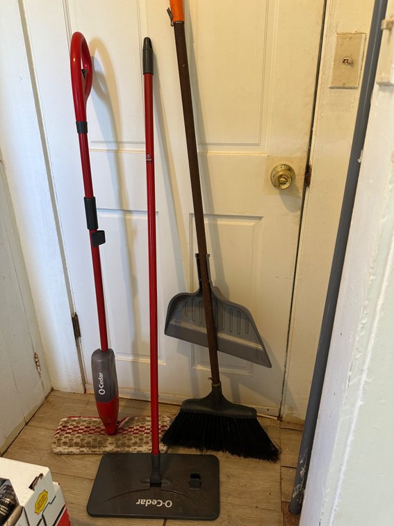 O-Cedar Mop, Broom & Dustpan Set