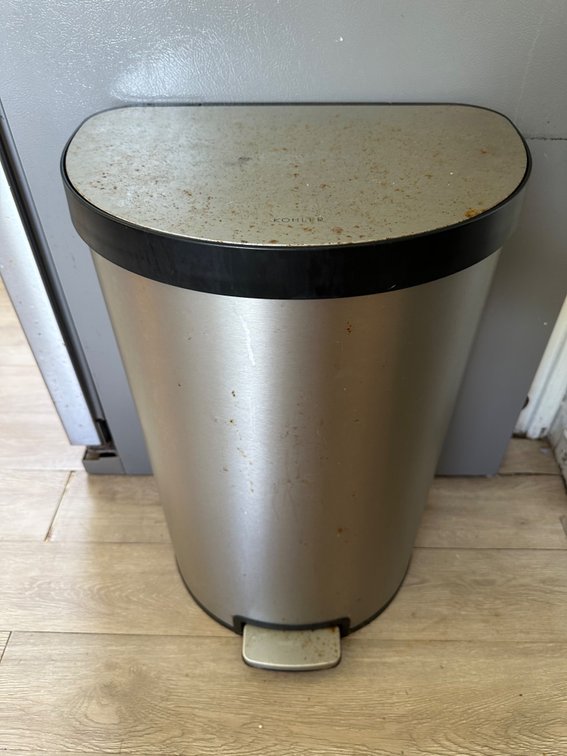 Kohler Stainless Steel Step Trash Can