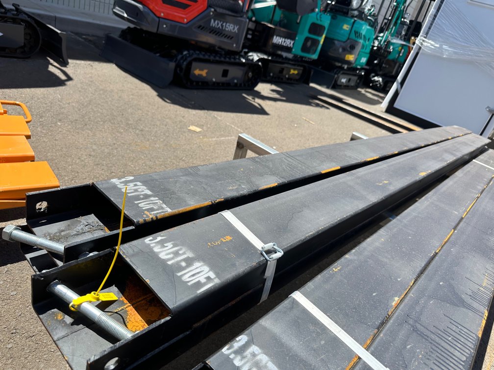 10ft Forklift Fork Extensions -  Brand: Aboss