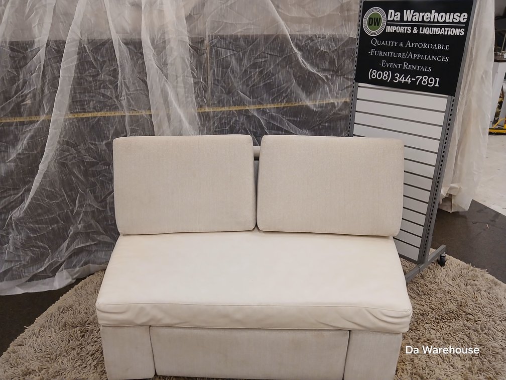 Twin Memory Foam loveseat sleeper