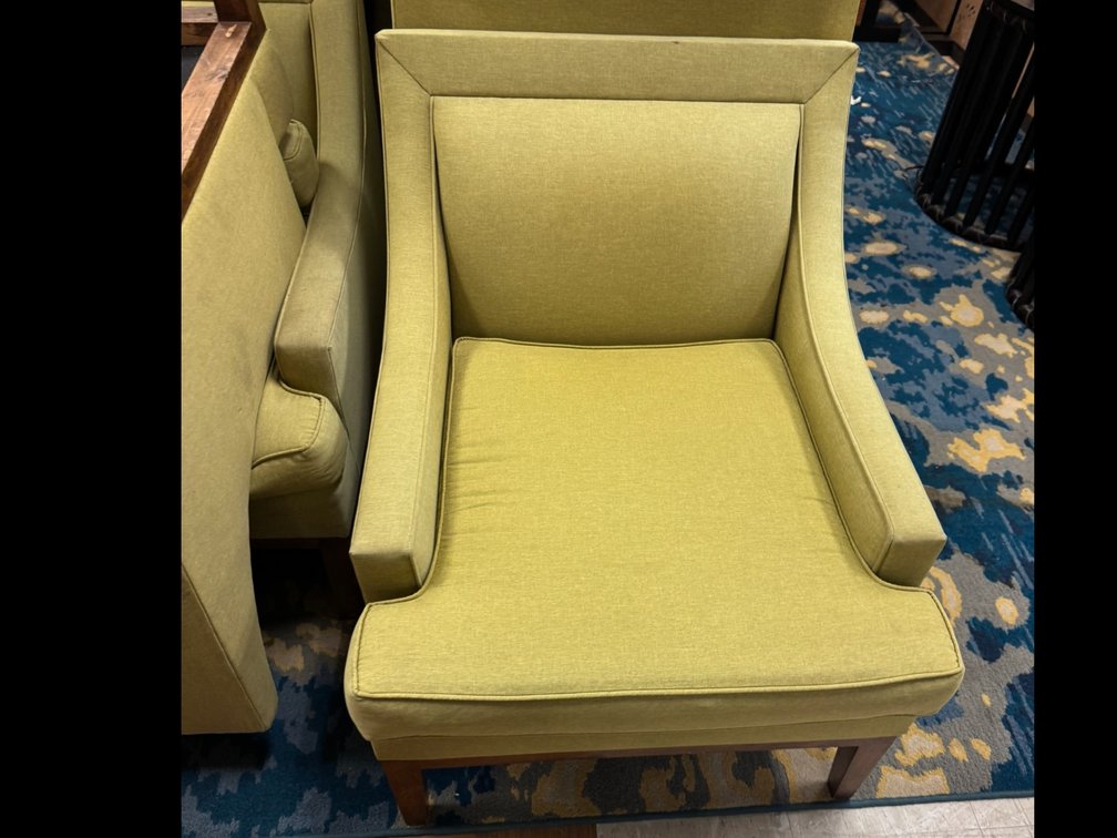 Upholstered occasional chair
