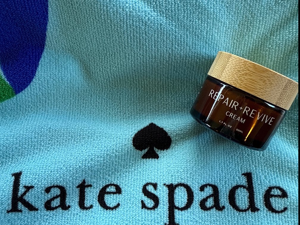 Suncure and Kate Spade Beach towel