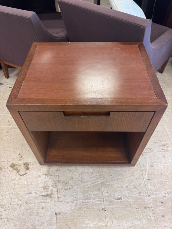 Nightstand with single drawer