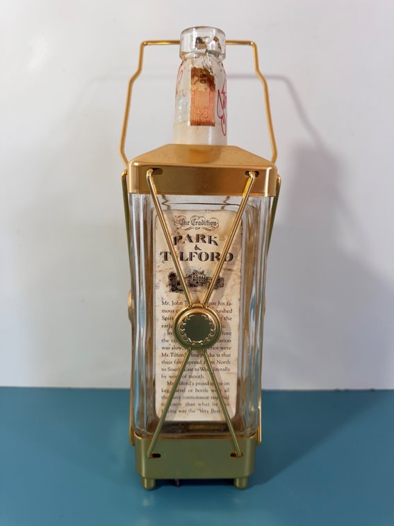 Vintage Park & Tilford Musical Bottle Holder / Liquor Caddy