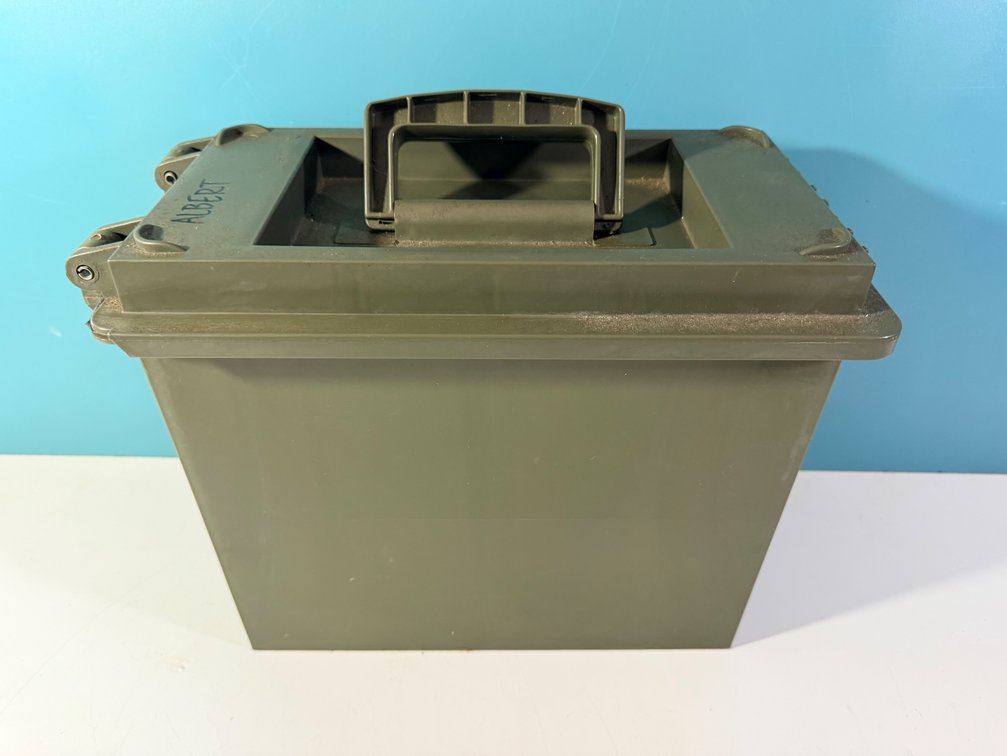 Military Style Plastic Storage / Ammo Box