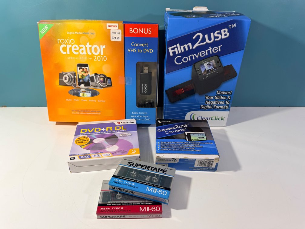 Assorted Media Conversion & Recording Accessories