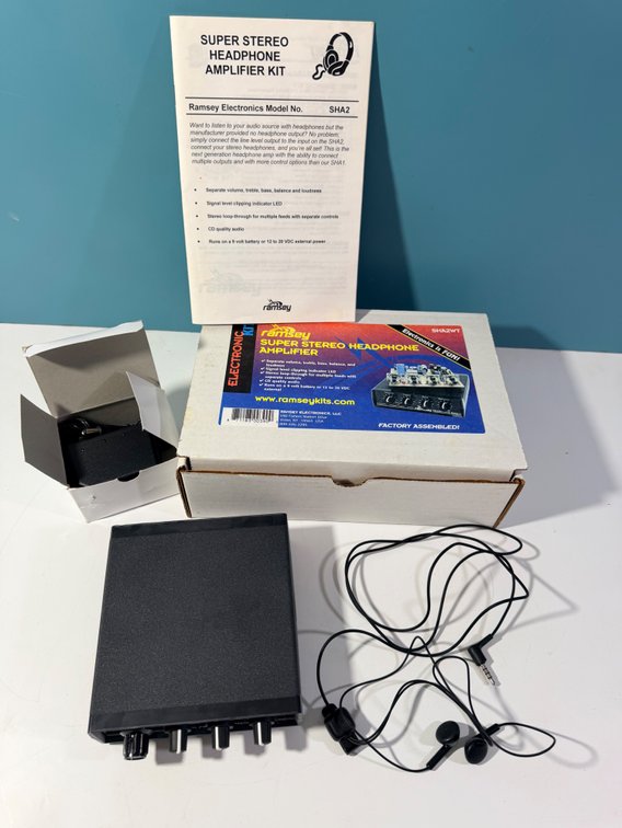 Ramsey Super Stereo Headphone Amplifier Kit