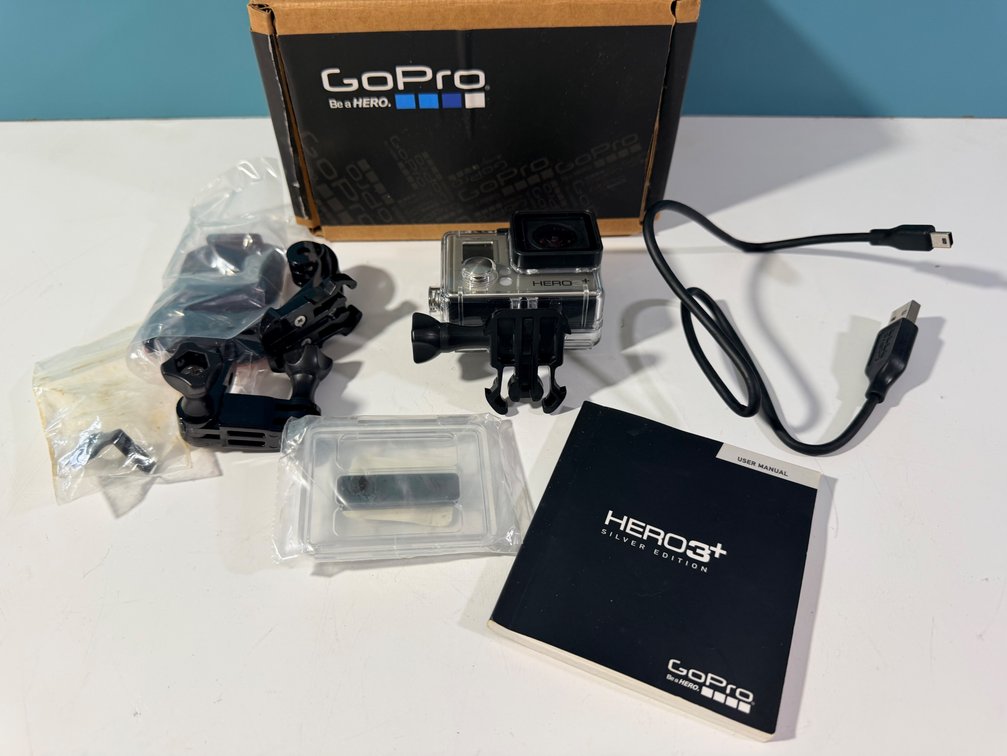 GoPro HERO3+ Silver Edition Camera with Accessories