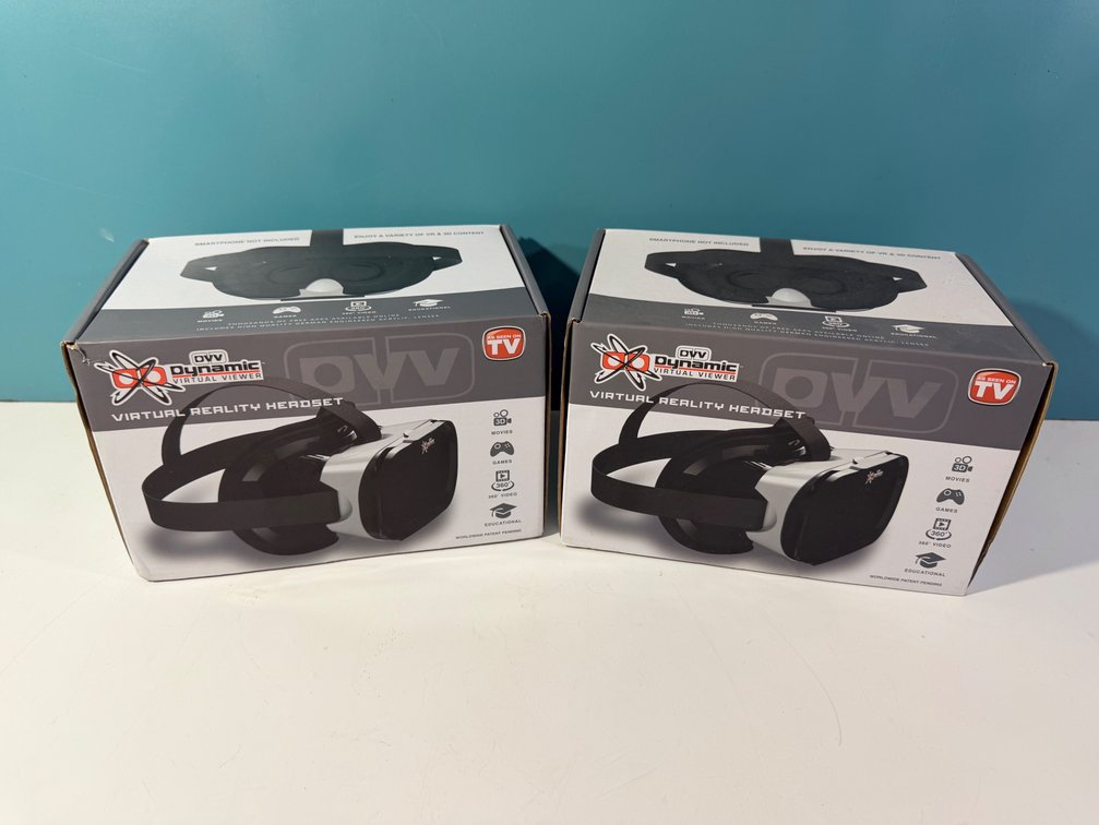 (X's 2) Dynamic Virtual Viewer VR Headsets