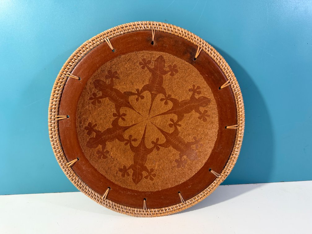 Decorative Gecko Bowl / Wall Art